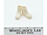GI Joe Action Soldier White Boots Hasbro Accessory Vintage