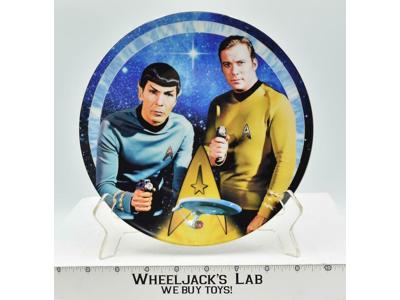 Captain Kirk &amp; Mr. Spock Plate The Original Series 22/100 CBS Studios 2006