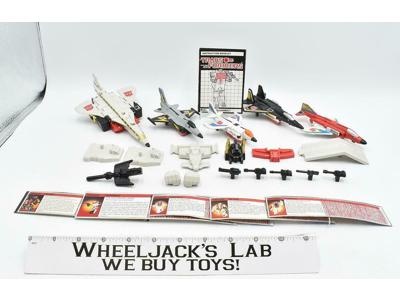 Superion Aerialbots Set 100% Complete Vintage 1986 G1 Transformers Hasbro