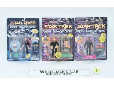 Lot of 3 #9 Star Trek Deep Space Nine Series Playmates 1990's Action Figures