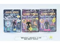 Lot of 3 #9 Star Trek Deep Space Nine Series Playmates 1990's Action Figures