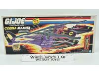 Cobra Mamba W/ Gyro-Vipor &amp; Box 100% Complete GI Joe Vehicle 1987 Hasbro Vintage