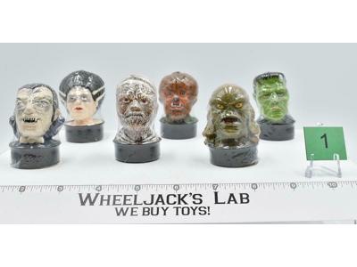 Set of 6 Tea Candles #1 Universal Monsters 2.5" Candles Mummy Dracula Wolfman