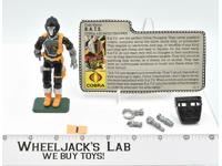 Cobra B.A.T.S. #1 V1 100% Complete GI Joe 1986 Hasbro Action Figure Vintage
