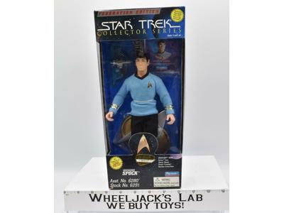 Commander Spock Star Trek Collector Series 1995 Playmates 9" Action Figure MISB
