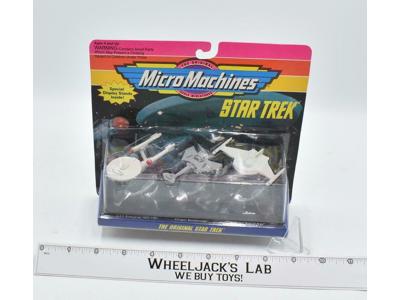 Enterprise Klingon Romulan Micro Machines 1993 NEW The Original Star Trek Galoob