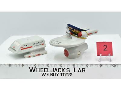 Enterprise &amp; Shuttle Salt &amp; Pepper Shakers #2 Star Trek 2011 Westland Giftware