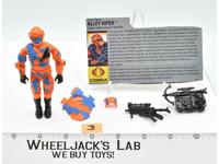 Alley Viper #3 V1 100% Complete 1989 GI Joe Vintage Hasbro Action Figure