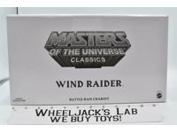 Wind Raider Battle Ram Chariot #1 MISB w/ Mailer He-Man 2011 MOTU Classics
