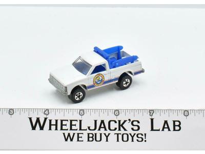 Beach Patrol #2 White Goodyear 1983 Mattel Vintage Hot Wheels