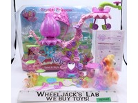 Twist & Style Petal Parlor Complete My Little Pony 2005 Hasbro Playset