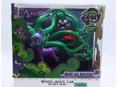 Mane-iac Mayhem & Spike the Dragon My Little Pony FiM SDCC Hasbro NEW SEALED