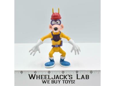 Darkwing Duck Megavolt Disney 1991 Playmates Vintage Action Figure WORKS