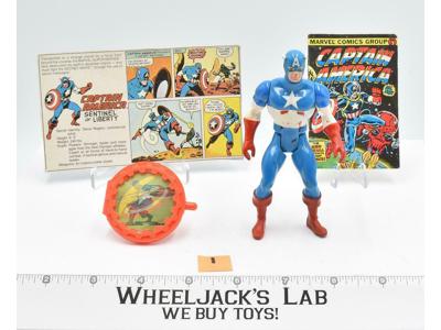 Captain America Secret Wars W/Comic #1 1984 Mattel Marvel Universe