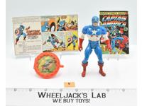 Captain America Secret Wars W/Comic #1 1984 Mattel Marvel Universe