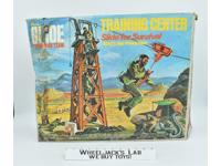 Training Center &amp; Box Complete GI Joe 1979 Vintage Action Figure Hasbro