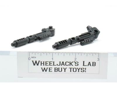 Autobot Battlefield Headquarters 2x Scrambler Guns Lasers G1 Transformers