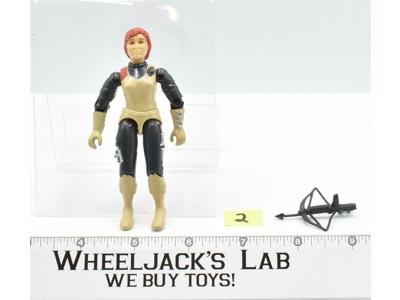 Scarlett #2 SWIVEL ARM 100% Complete GI Joe V1.5 ARAH Vintage Hasbro 1982 Figure