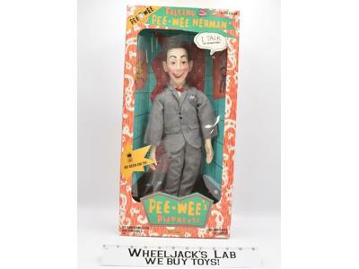 Pee Wee Herman 17" Talking Pull-String Works! MISB 1987 Matchbox Vintage Figure