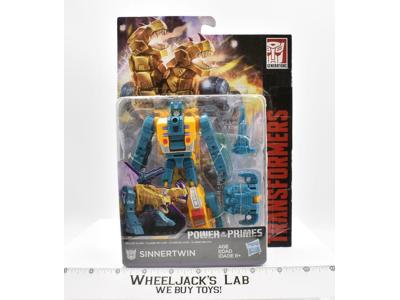 Sinnertwin Deluxe Class Transformers Power of the Primes 2017 Hasbro NEW MISB