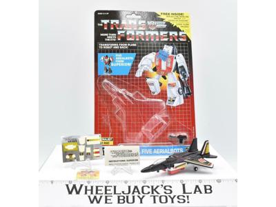 Air Raid Superion IRON-ON PATCH VT W/ BUBBLE NR MINT FIGURE G1 Transformers