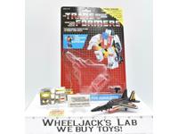 Air Raid Superion IRON-ON PATCH VT W/ BUBBLE NR MINT FIGURE G1 Transformers