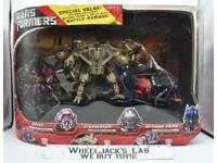 Battle Damaged Acree Starscream Optimus Prime Exclusive MISB Transformers Movie