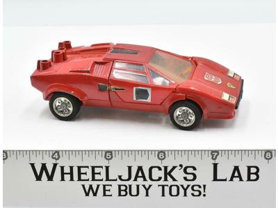 Sideswipe Vintage Hasbro 1984 G1 Transformers Action Figure MISSING SPOILER