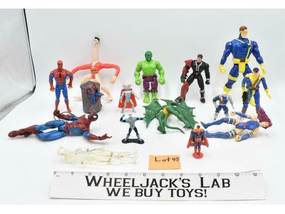 Lot #45 15 Superman DC Comics Superheroes Villains ToyBiz Kenner Action Figures