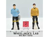 Captain Kirk &amp; Spock Salt &amp; Pepper Shakers #2 Star Trek 2011 Westland Giftware