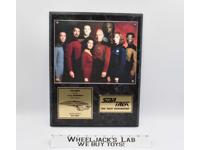 The Crew of the USS Enterprise Star Trek Next Generation 1991 Plaque #263/5000
