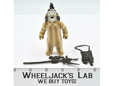 Logray Ewok 100% Complete Star Wars ROTJ 1983 Vintage Kenner NO REPRO