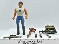 Fire Power John Rambo 100% Complete Sylvester Stallone Rambo 1986 Coleco Figure