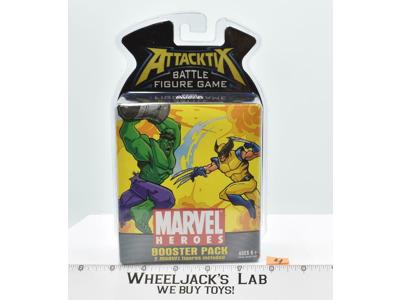 Booster Pack #4 Attacktix Battle Figure Game Marvel Heroes 2006 Hasbro NEW MISB