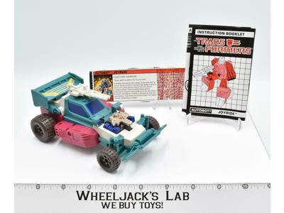 Joyride 100% Complete 1988 Vintage G1 Transformers Baja Buggy Action Figure