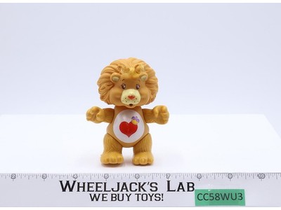 Brave Heart Lion Care Bear Cousin Care Bears 1985 Kenner 3.5" Poseable Figure