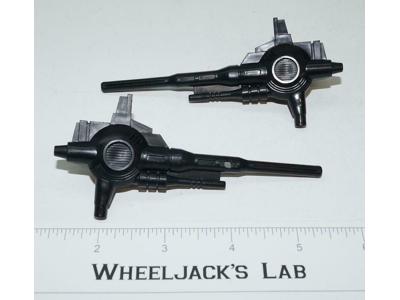 Metroplex Six-Gun Black Arms Guns 1985 Vintage G1 Transformers Action Figure