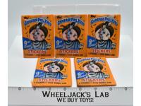 Garbage Pail Kids Series 9 Five SEALED Sticker Packs 1987 Topps