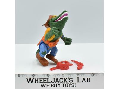 Leatherhead 100% Complete Teenage Mutant Ninja Turtle 1989 Playmates Figure
