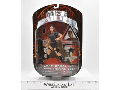 Lara Croft Tomb Raider Combat Training Gear Playmates 2001 Action Figure