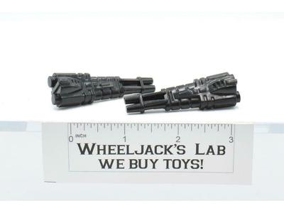 Micromaster Skystalker Double Lasers Guns 2x 1989 G1 Transformers Action Figure