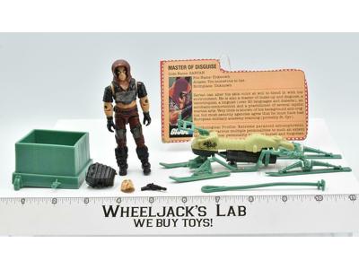 Zartan The Enemy W/ Swamp Skier 100% Complete GI Joe 1984 Hasbro Vintage