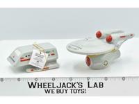 Enterprise &amp; Shuttle Salt &amp; Pepper Shakers Star Trek 2011 Westland Giftware MIB