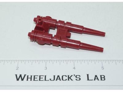 Metroplex Six-Gun Red Double Gun 1985 Vintage G1 Transformers Action Figure