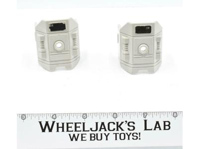 Metroplex Knee Caps Leg Covers WITH STICKER 1985 Vintage Hasbro G1 Transformers