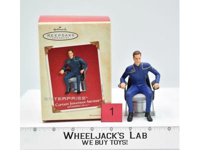 Captain Jonathan Archer #1 Star Trek MIB 2003 Hallmark Keepsake Ornament