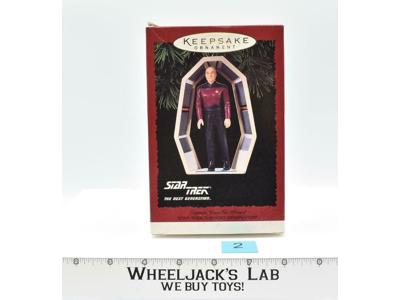 Captain Jean-Luc Picard #2 Star Trek NEW Keepsake Ornament 1995 Hallmark