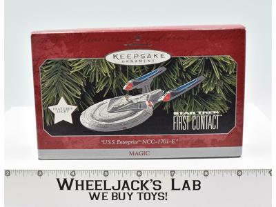 U.S.S. Enterprise NC1701-E Star Trek MIB NEW Keepsake Ornament 1998 Hallmark