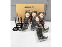 Beatles Forever Plush Doll 1987 Applause Set 4 of Dolls W/Instruments NEW SEALED