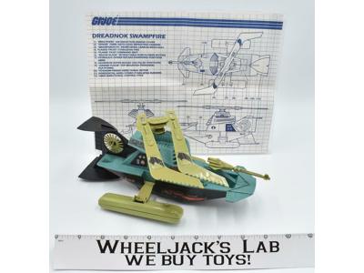 Dreadnok Swampfire 100% Complete 1986 GI Joe Hasbro Vintage Vehicle